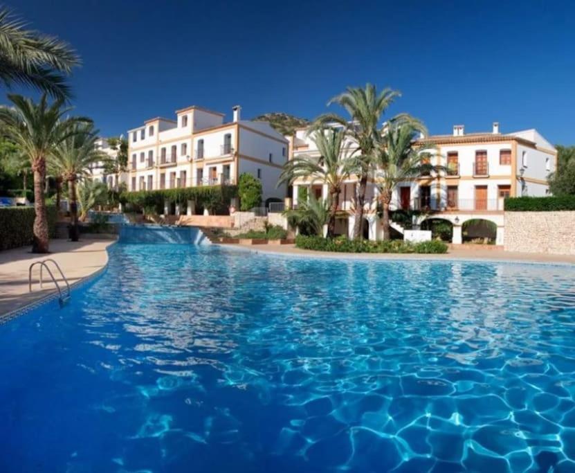 ペドレゲールDenia - Golf La Sella "Refugio Marino"アパートメント エクステリア 写真