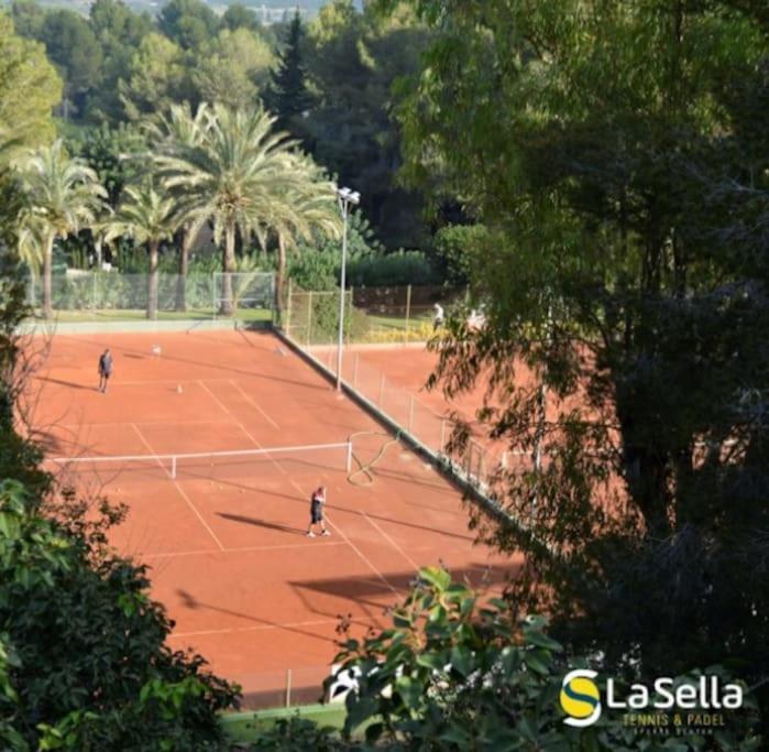 ペドレゲールDenia - Golf La Sella "Refugio Marino"アパートメント エクステリア 写真